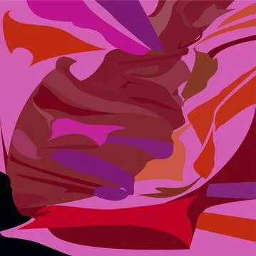 Abstraction for the interior of the apartment Stock Illustration