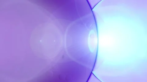 Abstraction of intersecting spherical glass shapes. 3d rendering animation 4K Stock Footage 286099923