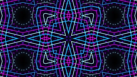 Abstraction Lines Colored Looped Video Stock Footage 147140847