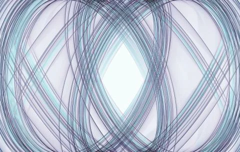 Abstraction in lines Stock Illustration