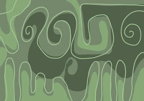 Abstraction for modern interiors Stock Illustration