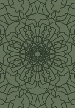 Abstraction for modern interiors Stock Illustration