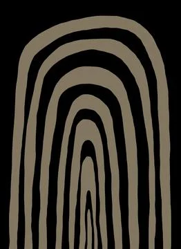 Abstraction for modern interiors Stock Illustration
