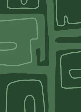 Abstraction for modern interiors Stock Illustration