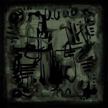 Abstraction for modern interiors Illustrazione stock