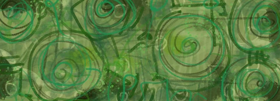Abstraction for modern interiors Stock Illustration