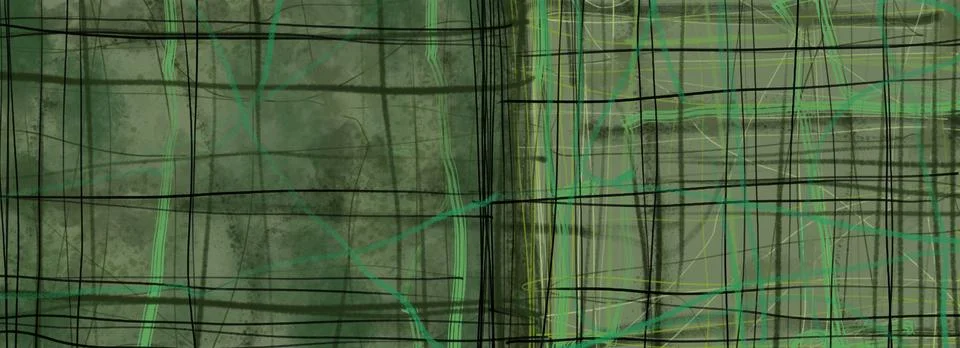 Abstraction for modern interiors Stock Illustration