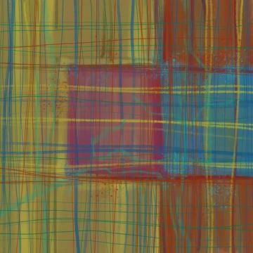 Abstraction for modern interiors Stock Illustration