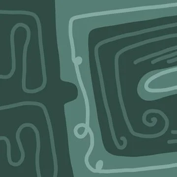 Abstraction for modern interiors Stock Illustration