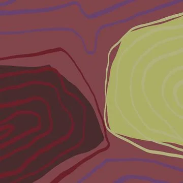 Abstraction for modern interiors Stock Illustration
