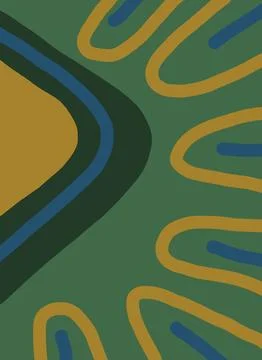 Abstraction for modern interiors Ilustración de archivo