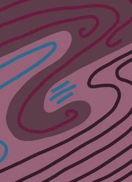 Abstraction for modern interiors Ilustración de archivo