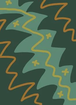Abstraction for modern interiors Ilustración de archivo