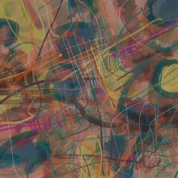 Abstraction for modern interiors Ilustración de archivo