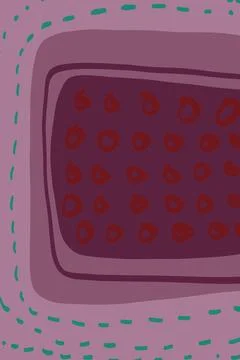 Abstraction for modern interiors Stock Illustration