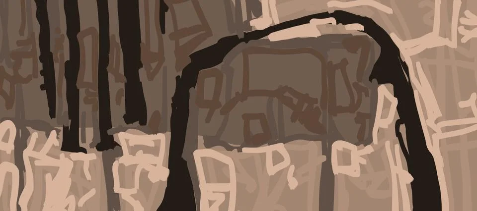 Abstraction for modern interiors 스톡 일러스트