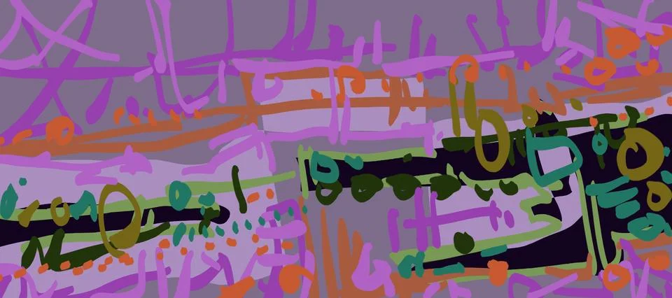Abstraction for modern interiors 스톡 일러스트