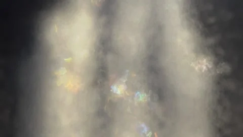 Abstraction with moving light spots Vídeo Stock 144721372