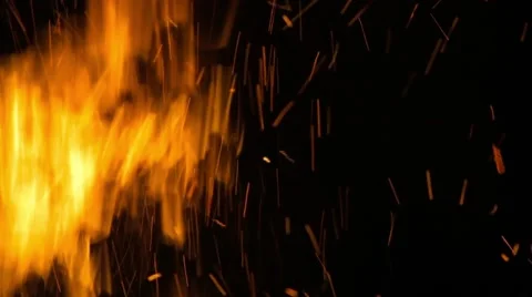 Abstraction in the night sky Stock Footage 64840605