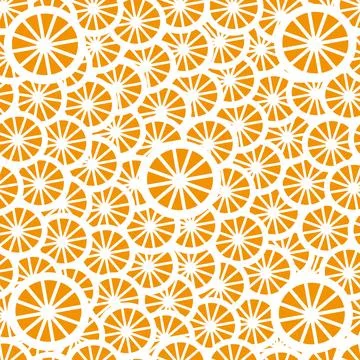 Abstraction orange Stock Illustration