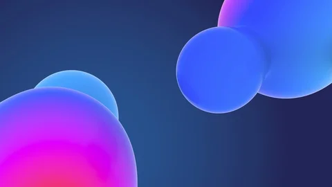 Abstraction Organic Designed Liquid Animated Colourful Minimalistic Form Closeup Stock Footage 105102432