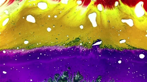 Abstraction paint Stockbeeldmateriaal 51057215