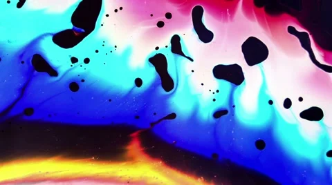 Abstraction paint Stock Footage 51060882