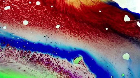 Abstraction paint 動画素材 51063549