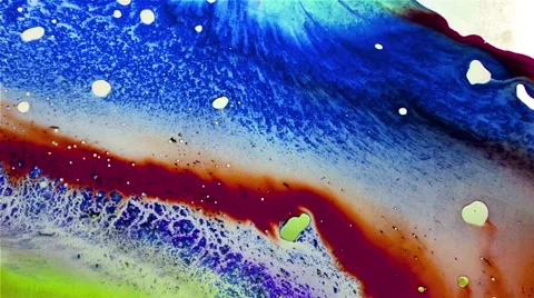 Abstraction paint 스톡 동영상 51064141