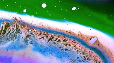 Abstraction paint Stockbeeldmateriaal 51065308