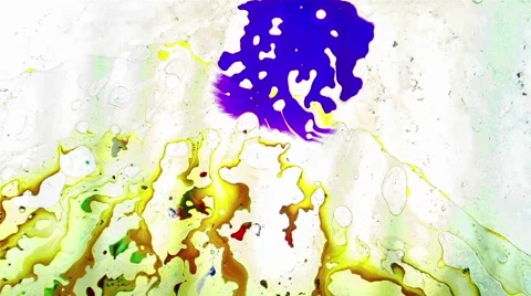 Abstraction paint Stockbeeldmateriaal 51100868