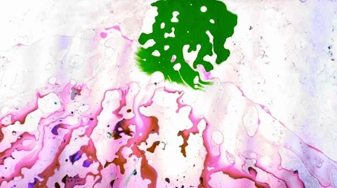 Abstraction paint Video stock 51102295