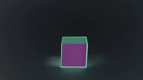 Abstraction pattern of geometric shapes. Colorful-mosaic banner. Stop motion. Stock Footage 150921215