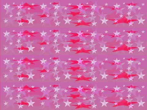 Abstraction pattern with a stars Stock Illustration