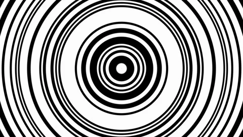 Abstraction patterns in black and white. Loopy graphic background. VJ Loop. Stock-Footage 247235919