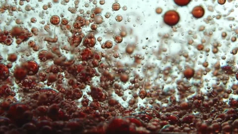 Abstraction with pink translucent balls moving in liquid Stock-Footage 132177600