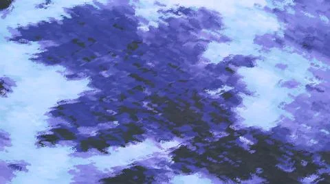Abstraction in purple tones from spots of different shapes. Stock Illustration