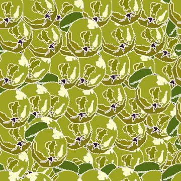 Abstraction quince Illustrazione stock