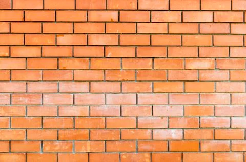 Abstraction of red brick background Stock Photos