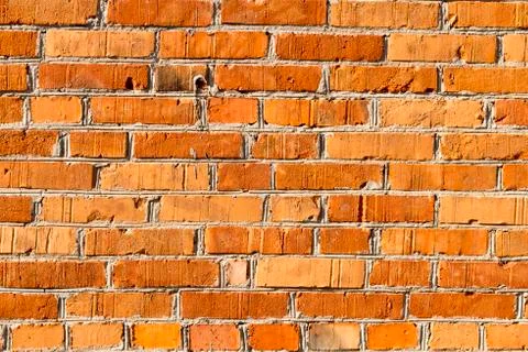 Abstraction of red brick background Stock Photos