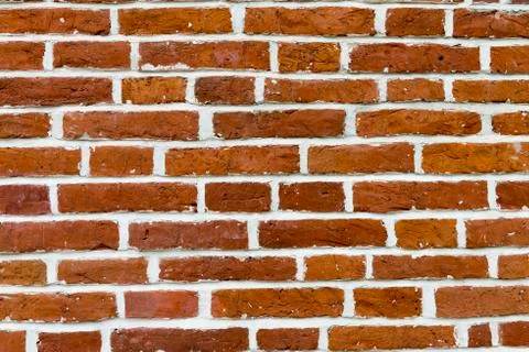 Abstraction of red brick background Stock Photos