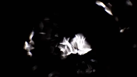 Abstraction is reflected by a quickly flickering white surface. Flickering fast  Stock Footage 104568634