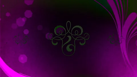 Abstraction on a romantic theme, a flower pattern shimmers on a pink background Stock Footage 285338957