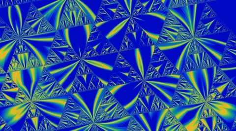 Abstraction - rotating mirrors Stock Footage 8561177