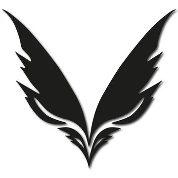 Abstraction, silhouette Stock Illustration