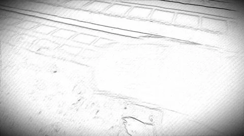 Abstraction from small rectangles in rows. Stock Illustration