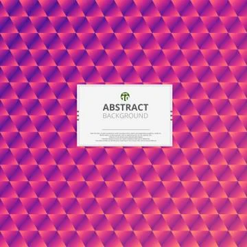 Abstraction of stylish colorful pattern background. Stock Illustration