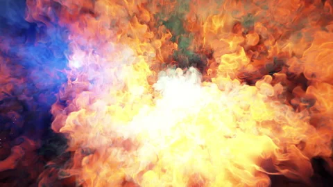 Abstraction on the theme of the cosmic nebula and the birth of new universes Stock Footage 285171291