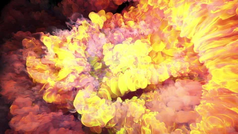 Abstraction on the theme of the cosmic nebula and the birth of new universes Stock-Footage 285171452