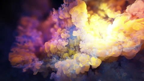 Abstraction on the theme of the cosmic nebula and the birth of new universes Stock Footage 285171488